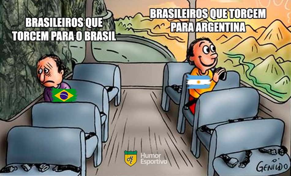 Memes com Argentina e Messi campeões do Mundo
