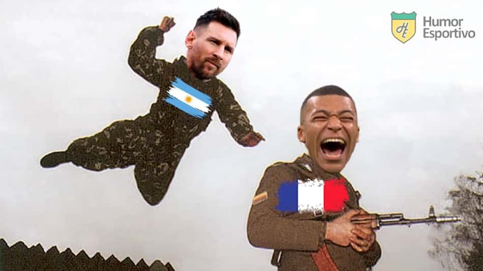 Memes com Argentina e Messi campeões do Mundo