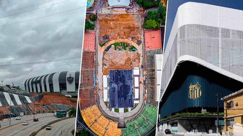 Estádio do interior de São Paulo na lista! Veja projetos de modernização de arenas pelo Brasil