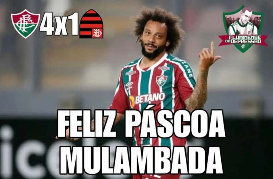 É chocolate! Os memes da goleada do Fluminense sobre o Flamengo