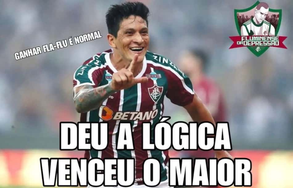 É chocolate! Os memes da goleada do Fluminense sobre o Flamengo