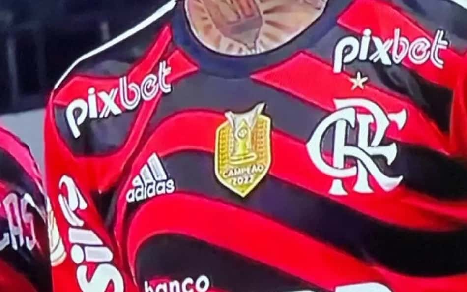 Gafe - camisa do Flamengo / Patch