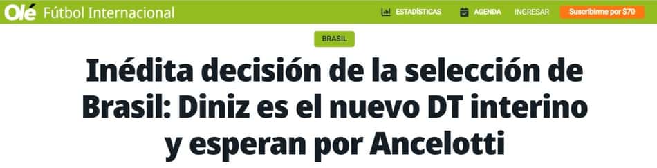 Olé - Ancelotti