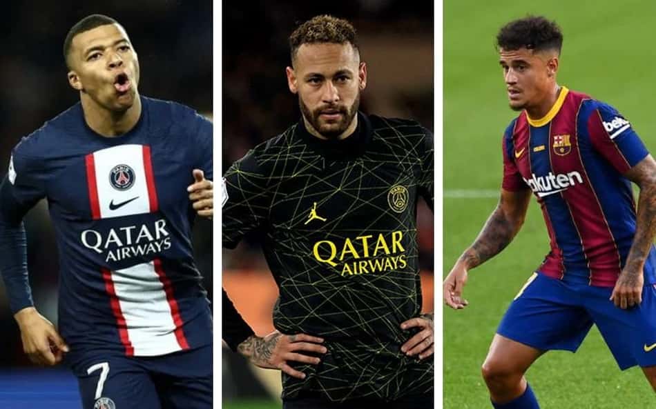 CAPA - jogadores mais caros da história