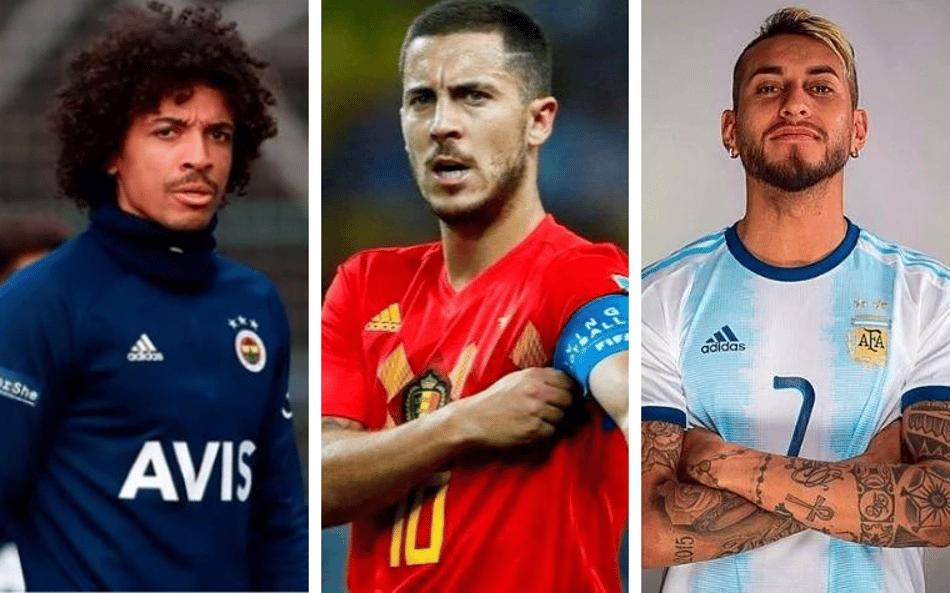 luiz gustavo, hazard e roberto pereyra