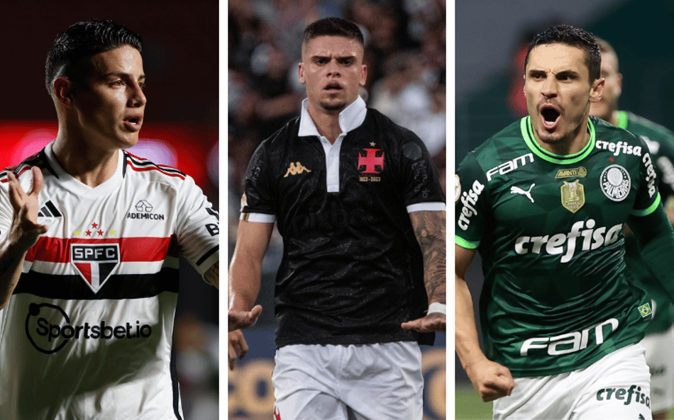 São Paulo, Vasco e Palmeiras - Classificação retunro