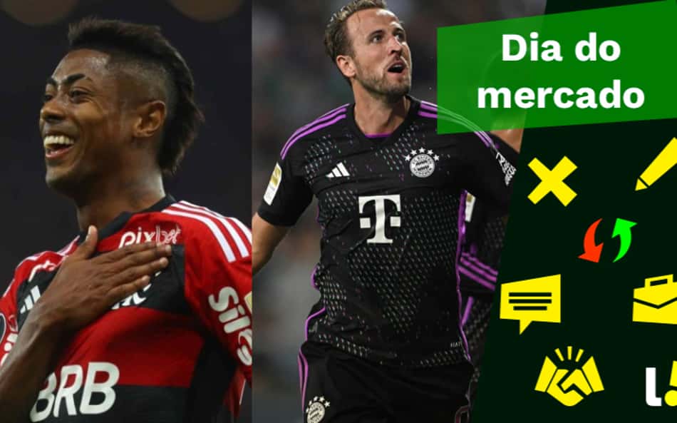Bruno Henrique e Harry Kane