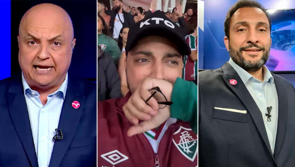 Magno Navarro chorou pelo Flu; veja o time de coração de 75 nomes do jornalismo esportivo