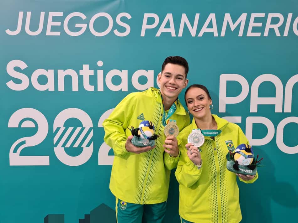 Erik Leite Medziukevicius - patinação ouro - Pan 2023