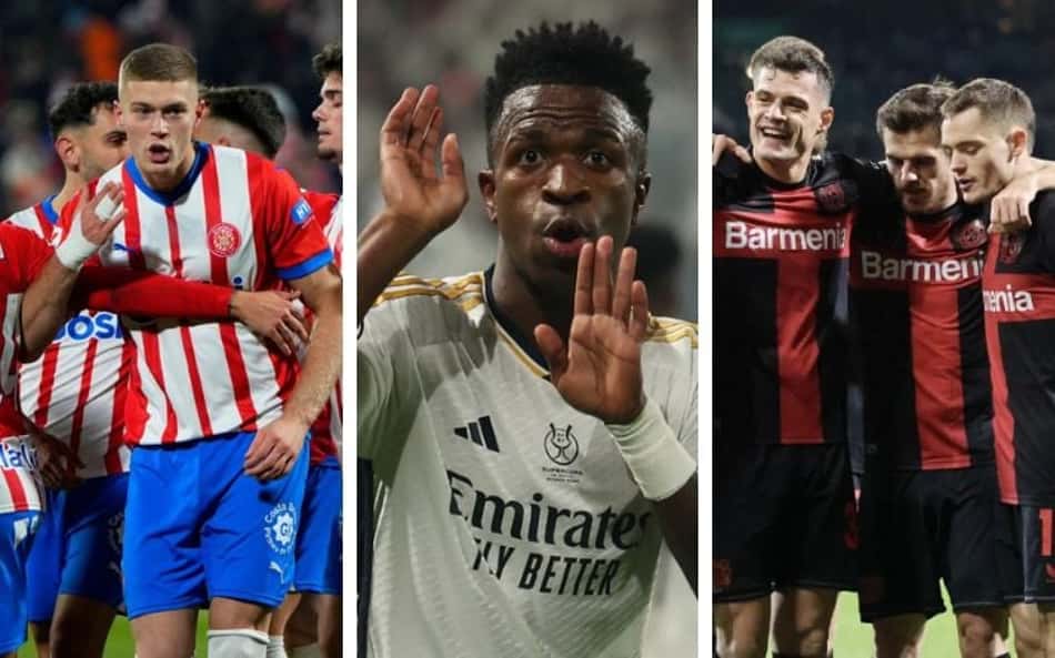 Times com melhor aproveitamento no futebol europeu