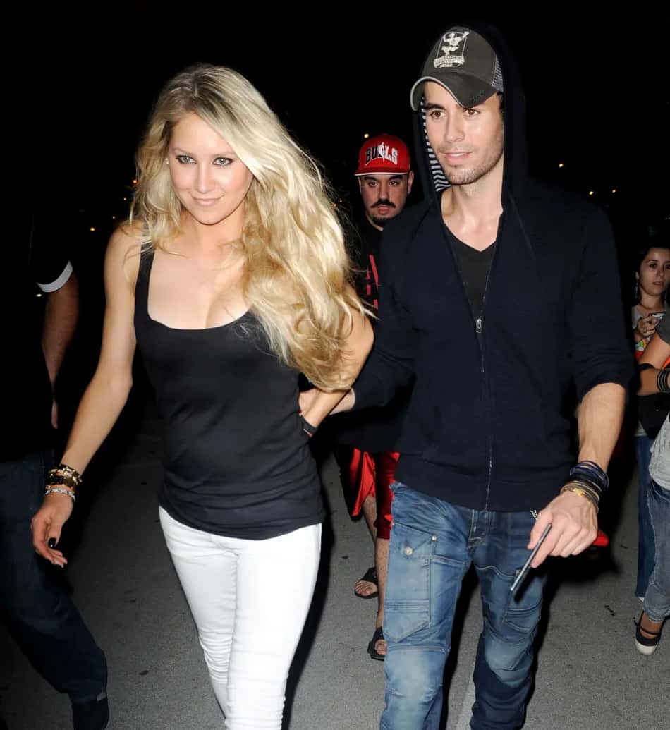 Enrique Iglesias e Anna Kournikova