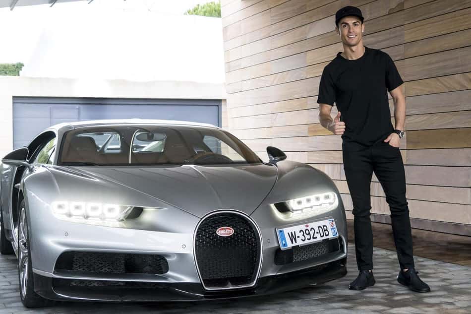 Bugatti Chiron Cristiano Ronaldo