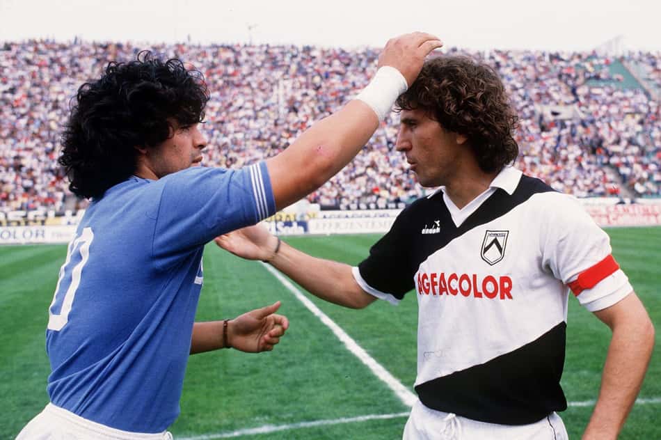 Maradona e Zico