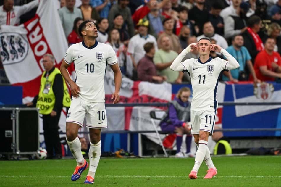 Inglaterra - Bellingham e Foden
