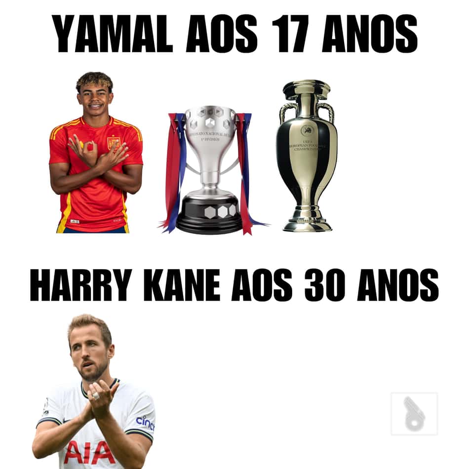 Vice de novo e fama de ‘pé frio’: Confira os memes sobre Harry Kane na final da Eurocopa
