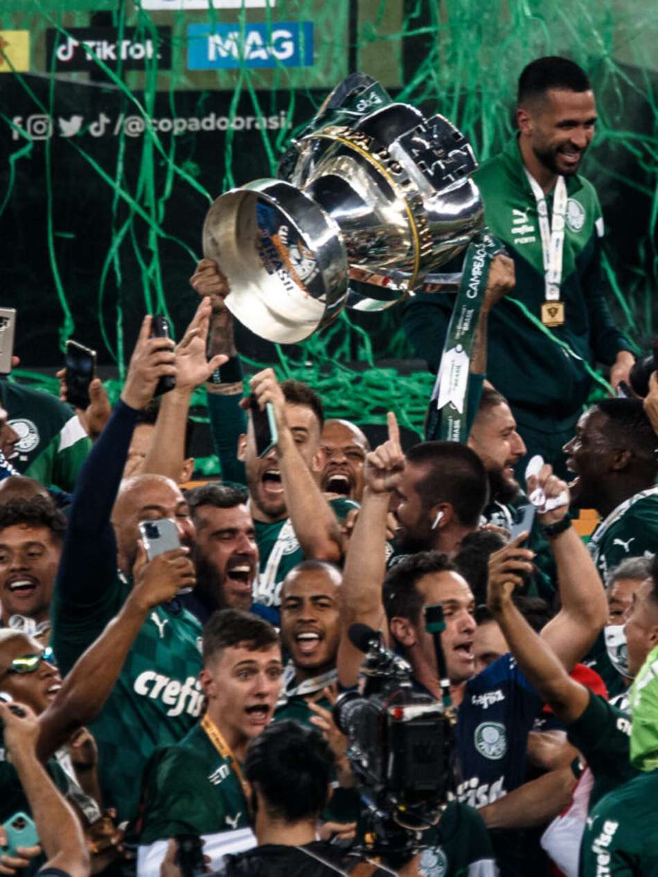 O Palmeiras é tetra campeão da Copa do Brasil. Foto: Ettore Chiereguini/AGIF