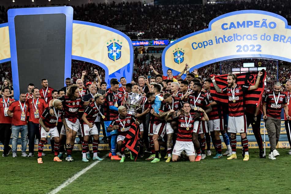 O Flamengo é mais um clube que também é tetra campeão da Copa do Brasil. Foto: Thiago Ribeiro/AGIF