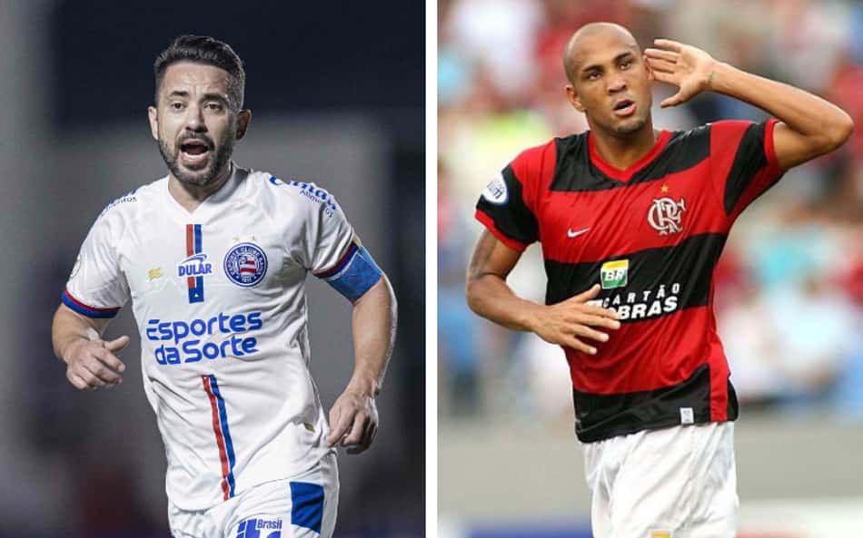 Na briga pelo G-4! Confira 10 jogadores que atuaram por Flamengo e Bahia