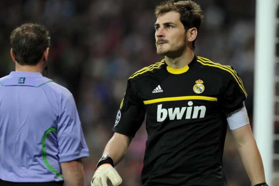 Casillas em ação pelo Real Madrid