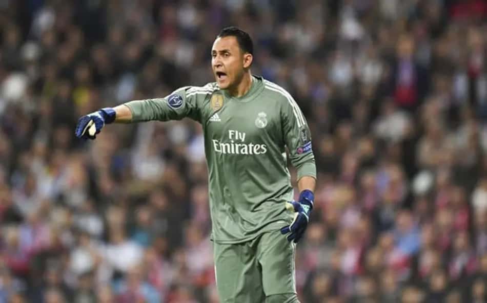 Navas em ação pelo Real Madrid