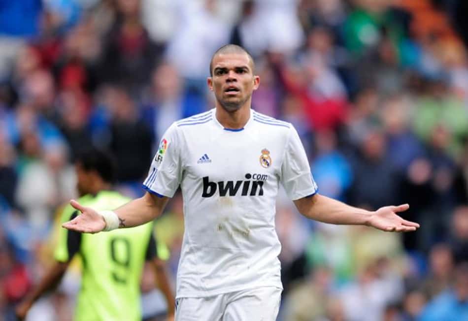 Pepe em ação pelo Real Madrid