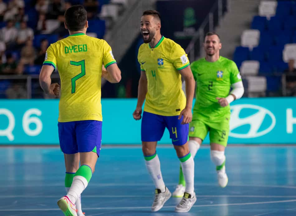 Brasil x Argentina na final da Copa do Mundo de Futsal; relembre o caminho da Seleção na competição