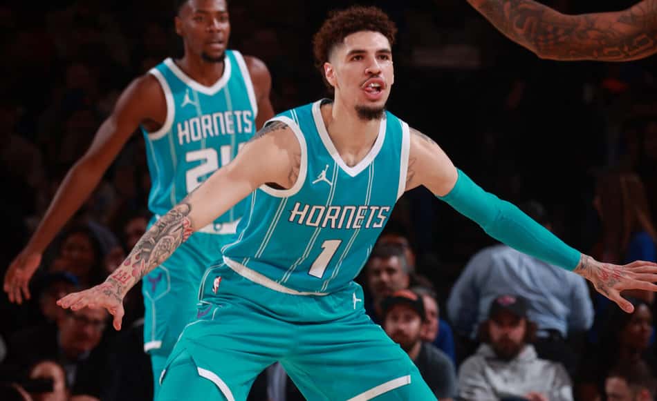 LaMelo Ball no Charlotte Hornets