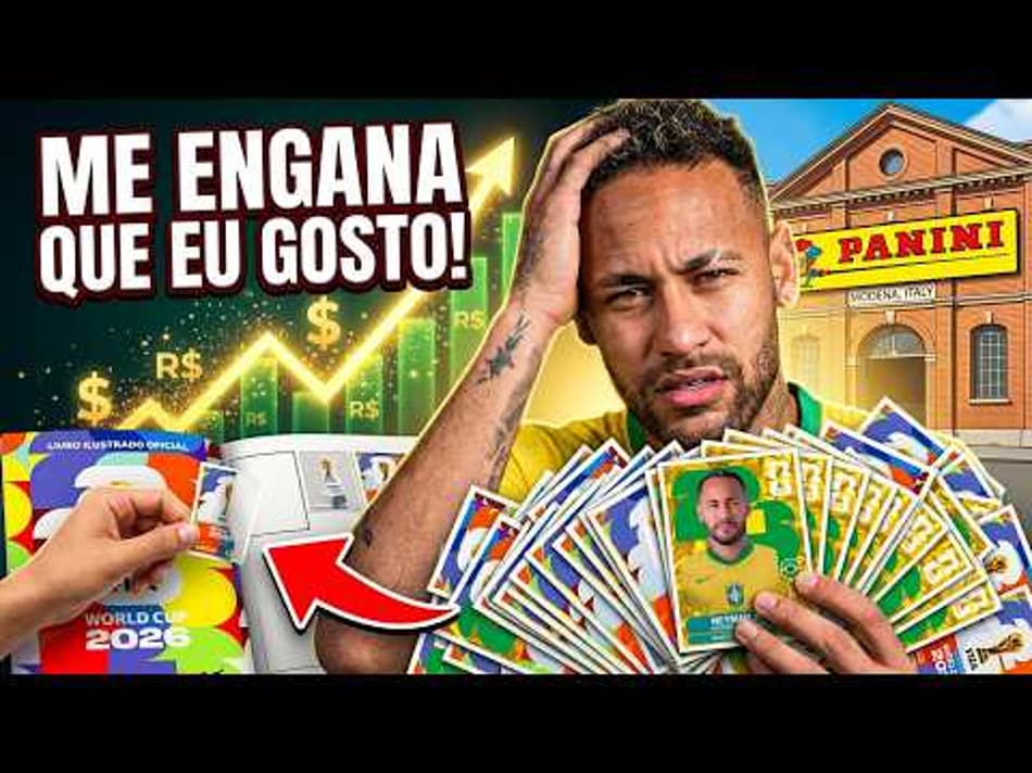 thumbnail 💸 Por que você GASTA TANTO para completar o álbum da Copa? (agora com Neymar)