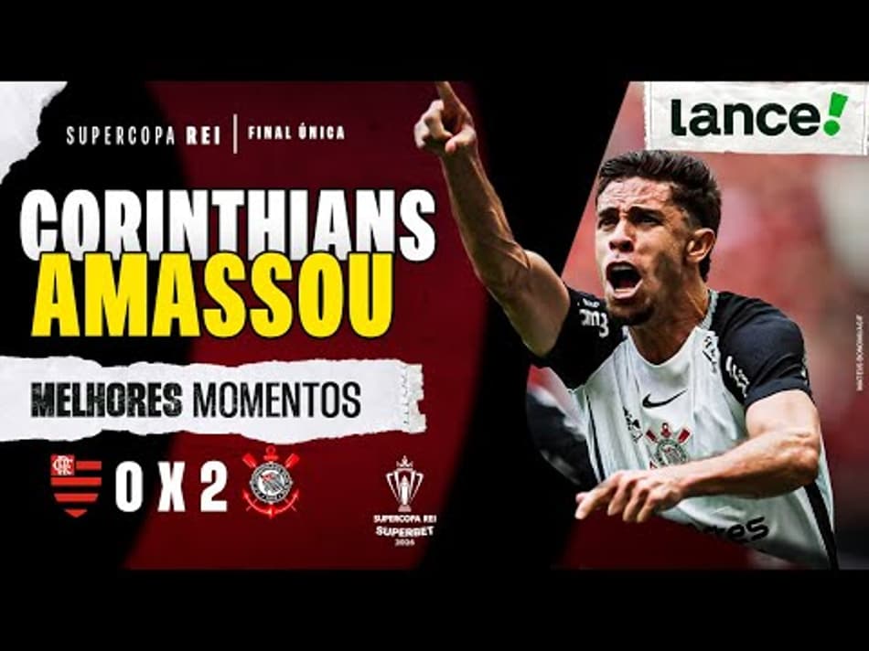 thumbnail FLAMENGO 0X2 CORINTHIANS | SUPERCOPA REI  | MELHORES MOMENTOS