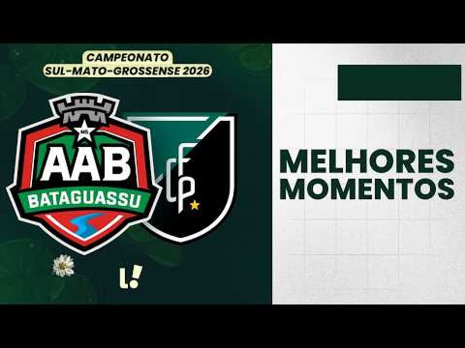 thumbnail BATAGUASSU 1 X 1 PANTANAL | MELHORES MOMENTOS | 6ª RODADA | CAMPEONATO SUL-MATO-GROSSENSE