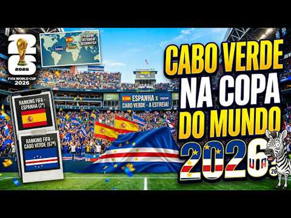 thumbnail TEM TIME QUE FALA PORTUGUÊS EM CAMPO! CONHEÇA A SELEÇÃO DE CABO VERDE!