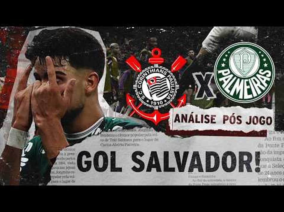 thumbnail PALMEIRAS VENCE O DERBY! | ANÁLISE PÓS-JOGO | CORINTHIANS 0 X 1 PALMEIRAS