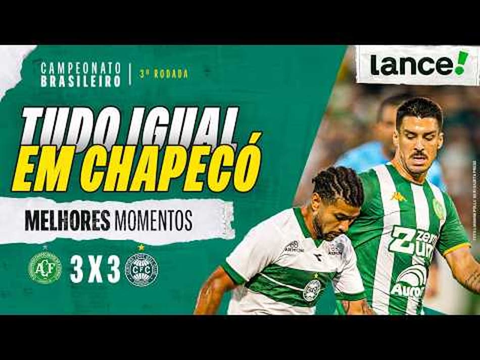 thumbnail CHAPECOENSE 3X3 CORITIBA | MELHORES MOMENTOS | 3ª RODADA | CAMPEONATO BRASILEIRO