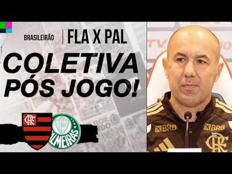 thumbnail 🔴 AO VIVO | COLETIVA DO FLAMENGO PÓS-JOGO | FLAMENGO X PALMEIRAS | CAMPEONATO BRASILEIRO