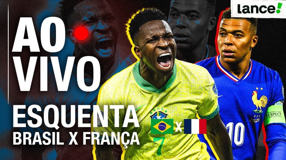 🔴AO VIVO | ESQUENTA BRASIL X FRANÇA - AMISTOSO
