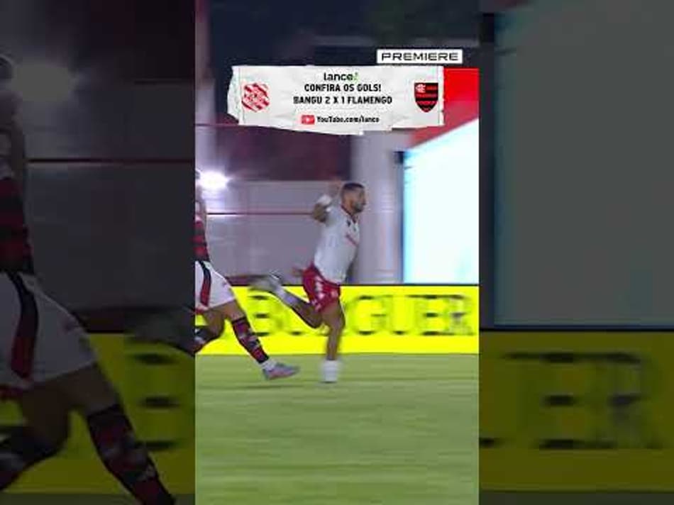 thumbnail OS GOLS DA VITÓRIA DO BANGU SOBRE O FLAMENGO PELO CARIOCÃO 2026  #futebol #gols