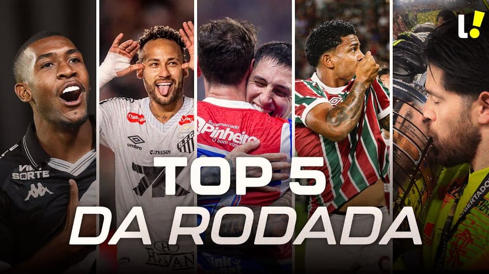 FLU INSACIÁVEL, VASCO IMPIEDOSO E FLA QUASE ENEA | TOP 5 DA RODADA