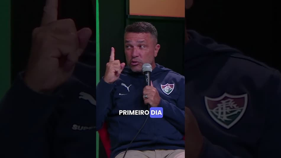 CADU FALA SOBRE CHEGADA DO RENATO NO FLUMINENSE DE 95: "O RENATO CHEGOU PARECENDO UM FREEZER"