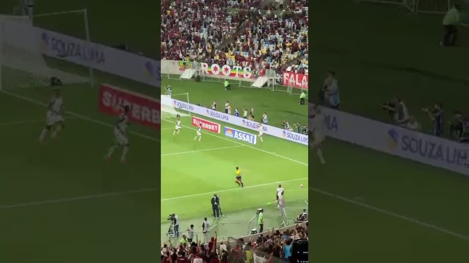 PAQUETÁ ABRE O PLACAR PARA O FLAMENGO #futebol #flamengo #fyp #shorts #youtube