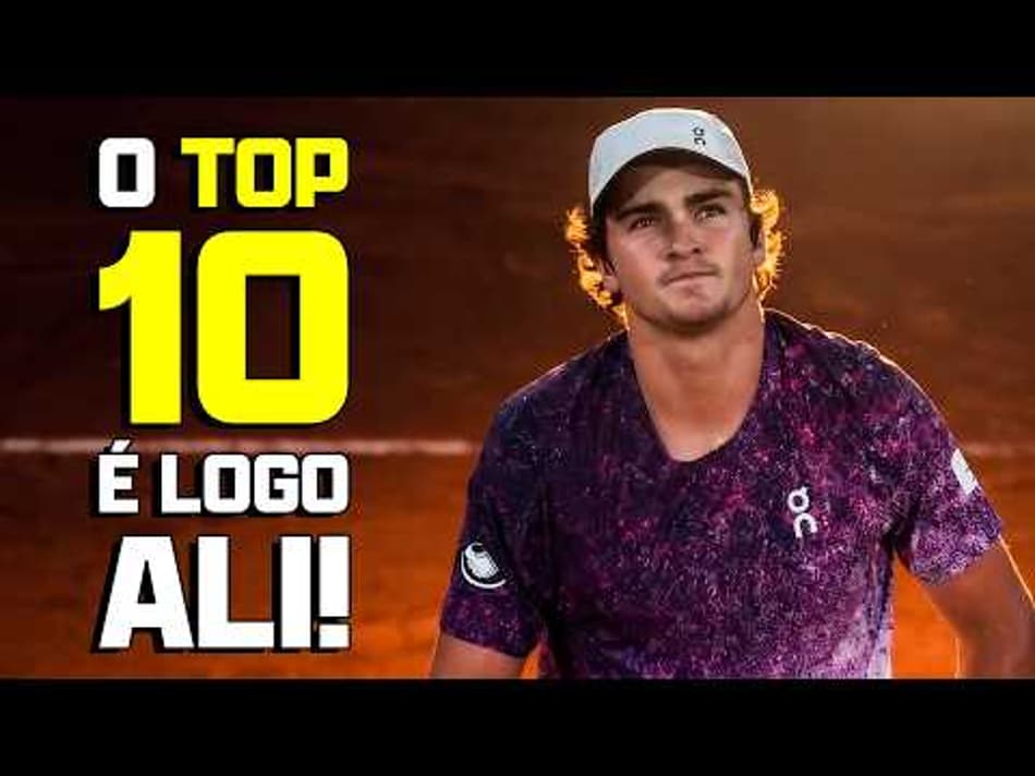 thumbnail ACABOU O SONHO: JOÃO FONSECA É ELIMINADO EM ROLAND GARROS