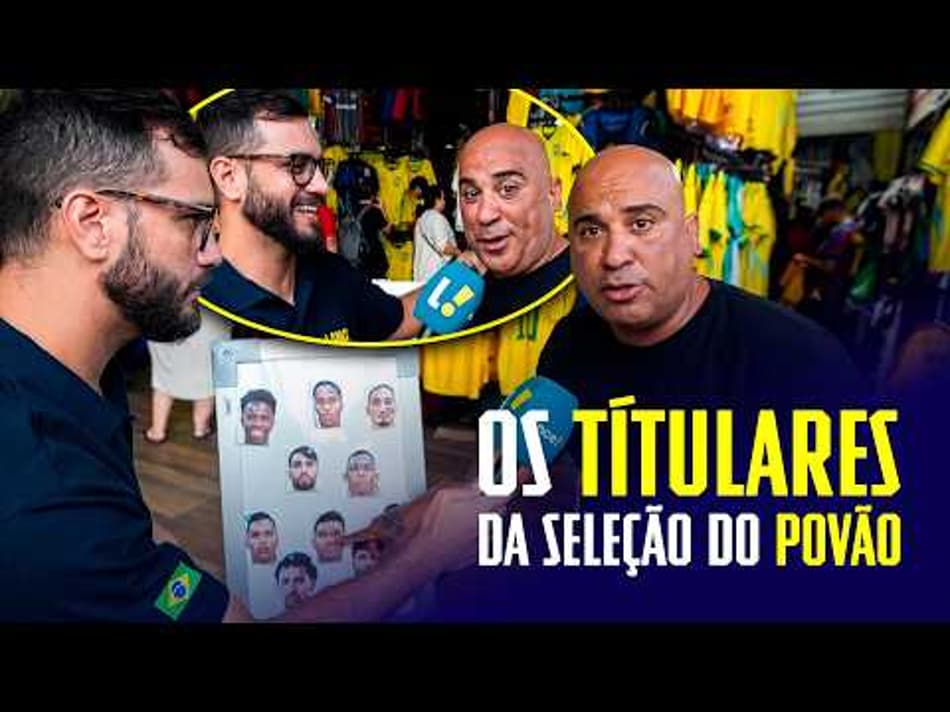 thumbnail 🤔 QUEM SERÁ TITULAR NO BRASIL??? O POVO DIZ!!! 🤣