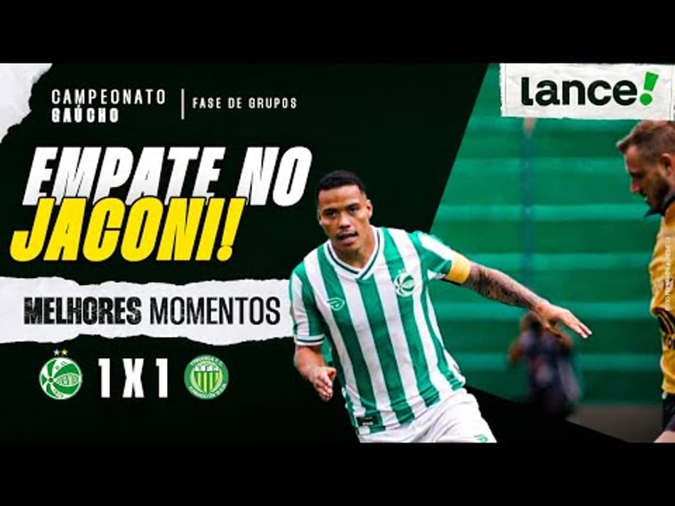 thumbnail JUVENTUDE 1 X 1 YPIRANGA – MELHORES MOMENTOS – GAUCHÃO 2026 – 1ª RODADA