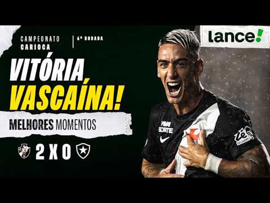 thumbnail VASCO 2XO BOTAFOGO | CAMPEONATO CARIOCA | MELHORES MOMENTOS