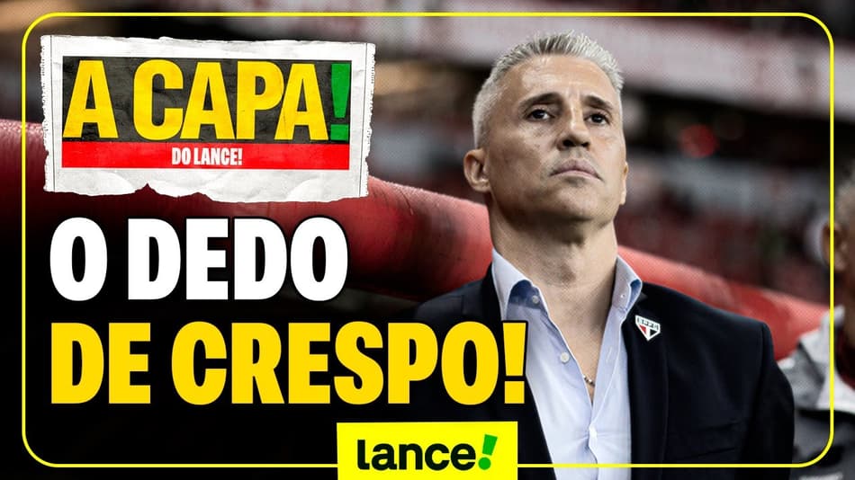QUEM PARA O SOBERANO? | A CAPA DO LANCE!