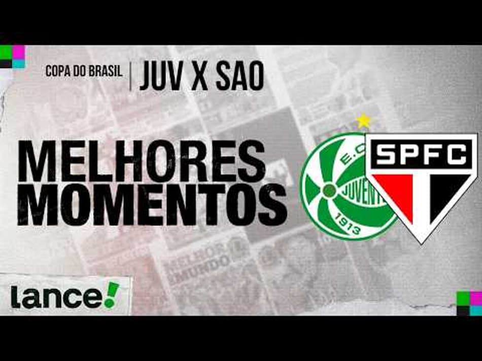 thumbnail JUVENTUDE 3 X 1 SÃO PAULO | COPA DO BRASIL | MELHORES MOMENTOS | COPA DO BRASIL