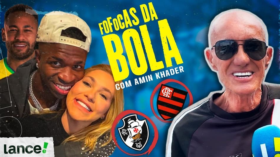 Virginia e Vini Jr e a rivalidade Flamengo x Vasco!👂⚽Amin Khader e as FOFOCAS DA BOLA #01
