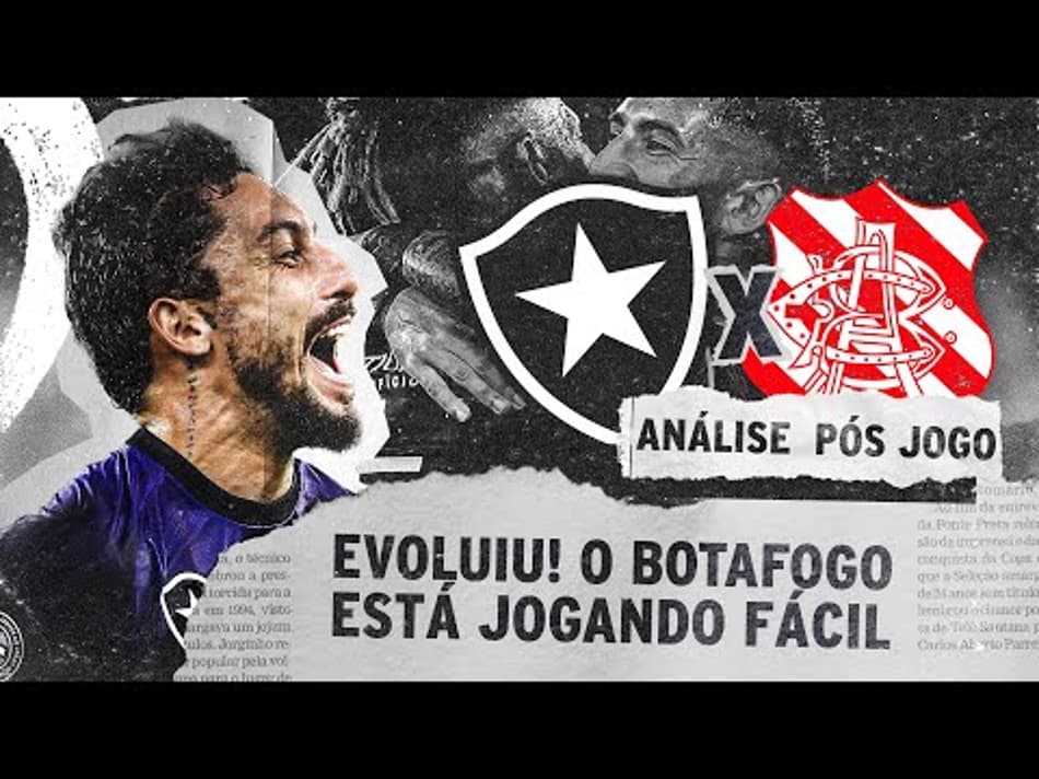 thumbnail O NOVO BOTAFOGO DE 2026! – ANÁLISE PÓS-JOGO – BOTAFOGO 2×0 BANGU – CARIOCÃO