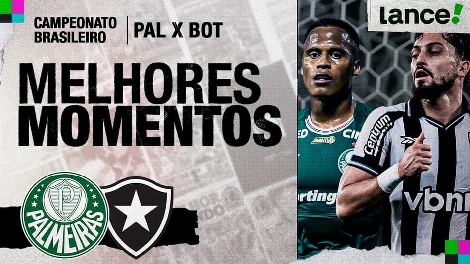 PALMEIRAS 2 X 1 BOTAFOGO | 7ª RODADA | CAMPEONATO BRASILEIRO 2026 | MELHORES MOMENTOS