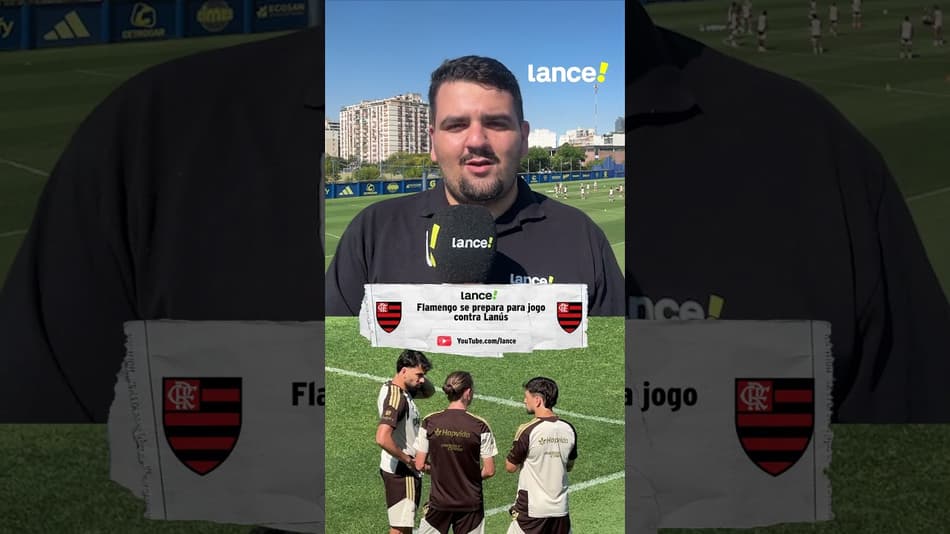 FLAMENGO REALIZA ÚLTIMO TREINO ANTES DO CONFRONTO CONTRA O LANÚS - MINUTO DO FLAMENGO #flamengo