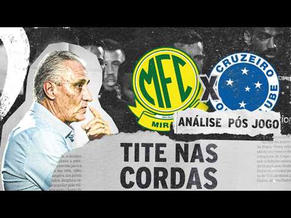 thumbnail CRUZEIRO JOGA MAL MAS SAI COM EMPATE CONTRA O MIRASSOL | ANÁLISE PÓS-JOGO | MIRASSOL 2 X 2 CRUZEIRO